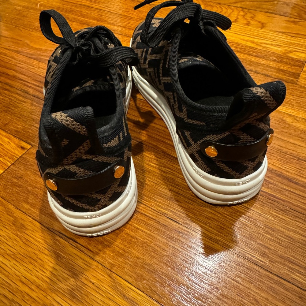 FENDI FF platform sneakers - Picture 3 of 6
